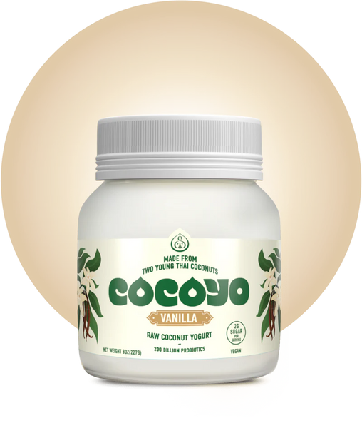 YOGURT 237M LIVING COCOYO VANILLA PROBIOTIC – Nature Sante