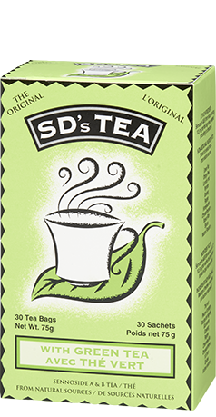 TEA SD'S WITH GREEN TEA 30'S