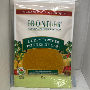 CURRY POWDER 30G BIO FRONTIE