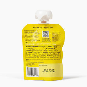 APPLESAUCE 4*90G BANANA UNSWEETENED WHITE LIFE