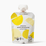 APPLESAUCE 90G BANANA UNSWEETENED WHITE LEAF