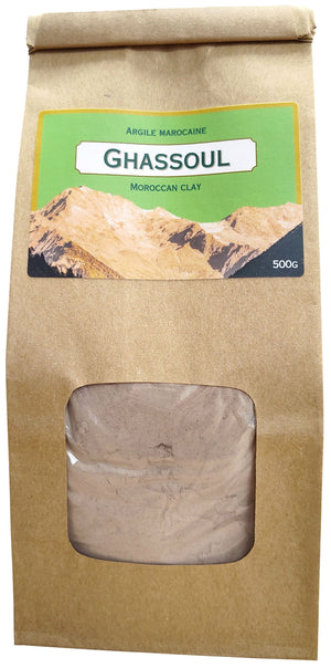 ARGILE MAROCCAN 500G GHASSOUL PALMA CHRISTI