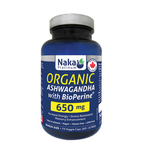 ASHWAGANDHA 75VCAP NAKA