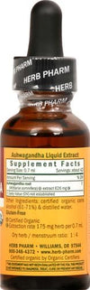 ASHWAGHANDA 30ML ORG HERB PHARM