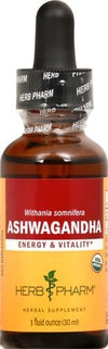 ASHWAGHANDA 30ML ORG HERB PHARM