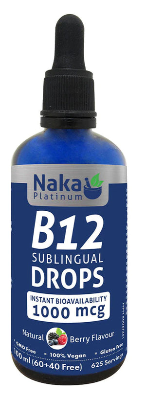 B12 SUBLINGUAL SPRAY 100ML NAKA