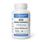 B12 2500 MCG 90TAB PREFERRED NUTRITION