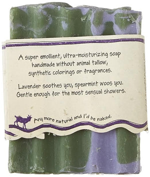 BAR 3OZ CHEVRE LAIT LAVENDER MINT