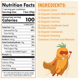 BAR 24G  CARROT CAKE  SKOUT ORGANIC best before 03/03/2026