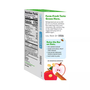 BAR 4*1.6OZ OAT APPLE CINNAMMON OUAF