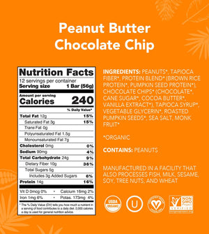 BAR ALOHA 56G PEANUT CHOCOLATE CHIPS