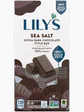 BAR CHOC.85G LILY'S SEA SALT