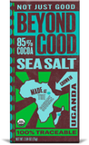 BAR CHOCOLATE 75G SEASALT 100%TRACEABLE BEYOND GOOD