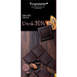 BAR CHOCOLATE VEGAN 60G 90% DARK BENJAMISSIMO