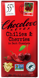 BAR CHOCOLOVE 90G CHILIES & CHERRY