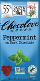 BAR CHOCOLOVE 90G PEPPERMINT