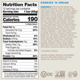 BAR  55G NEW COOKIES 'N  CREAM  NO COW