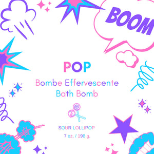 BATH BOMB 198G POP CAPRICE