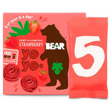 BEAR FRUIT 5*20G YOYO STRAWBERRY BEAR