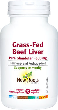 BEEF LIVER 30VCAP GRASS-FED NEW ROOTS