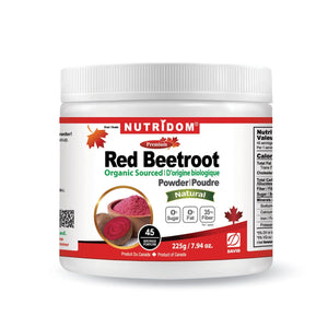 BEETROOT RED 225G ORGANIC NUTRIDOM