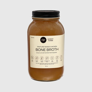 BONE BROTH 946M CHICKEN LEMON RIPE