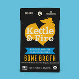 BONE BROTH  500ML  LESS SODIUM  CHICKEN  KETTLE AND FIRE