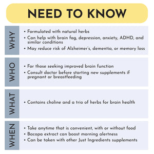 BRAIN SUPPORT 90 CAPS JUST.ING