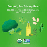 BROCCOLI PEAS NAVY BEANS MEAL 99G ONCE UPON A FARM