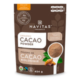 CACAO POUDRE 454G RAW NAVITA