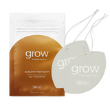 CAR FRESHENER 2PACK GROW FRAGRANCE AUTUMN HEIRLOM