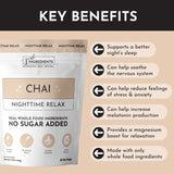 CHAI NIGHTTIME RELAX 249G JUST INGREDIENTS