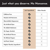 CHAI NIGHTTIME RELAX 249G JUST INGREDIENTS