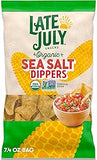 CHIPS DIPPERS SEA SALT ORGANIC  209G