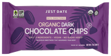 CHOCOLATE CHIP DARK 198G BIO  JUST DATE