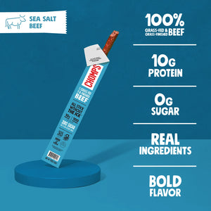 CHOMPS 32G BEEF SEA SALT