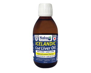 COD LIVER OIL 200ML ICELANDIC
