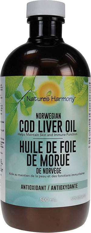 COD LIVER OIL 500M PLAIN NOR