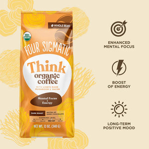 COFFEE 282G WHOLE THINK MUSHROOM FOUR SIGMATIC