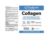 COLLAGEN 250G UNFLAVOURED  BOVINE BIOACTIVES