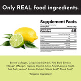 COLLAGEN 480G LEMON LIME JUST INGREDIENTS