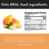 COLLAGEN 480G MANGO LEMONADE JUST INGREDIENTS