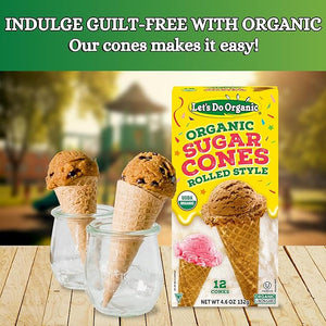 CONES SUGAR 12UNITS SUCRE S/G LET'S DO