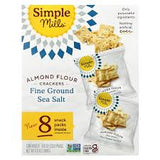 CRACKERS 8*23G SEA SALT SIMPLE MILLS