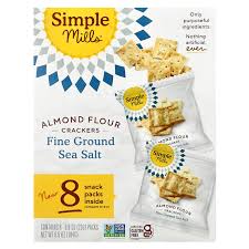 CRACKERS 8*23G SEA SALT SIMPLE MILLS