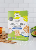 CRACKERS 120G SEA SALT GRAIN FREE ARTISAN TROPIC