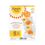 CRACKERS 8*23G CHEDDAR SIMPLE MILLS