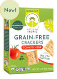 CRAKERS 120G TOMATO HERB GRAIN FREE ARTISAN TROPIC best before 02/25/2026