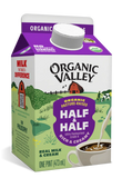 CREAMER 473ML HALF & HALF ORGANIC VALLEY