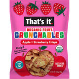 CRUNCHABLES 2.1OZ APPLE STRAWBERRY